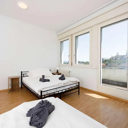 아파트 Spacious Huge Terrace & Views 취리히