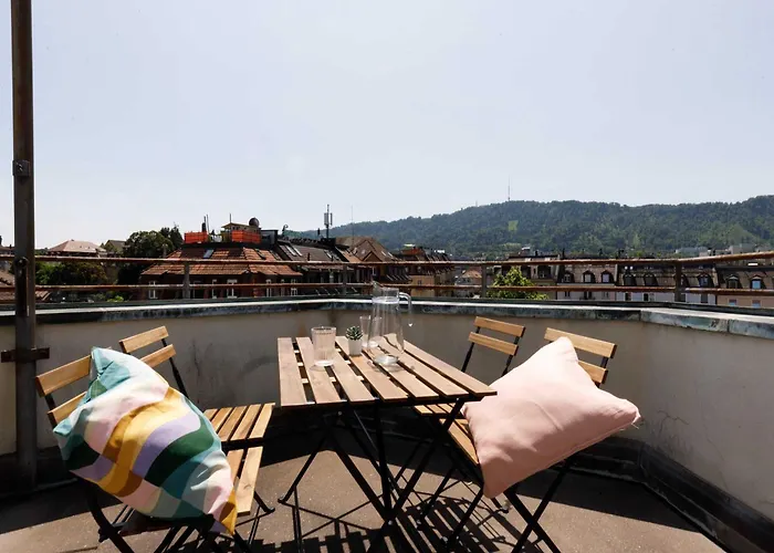 Spacious Huge Terrace & Views Appartement Zurich